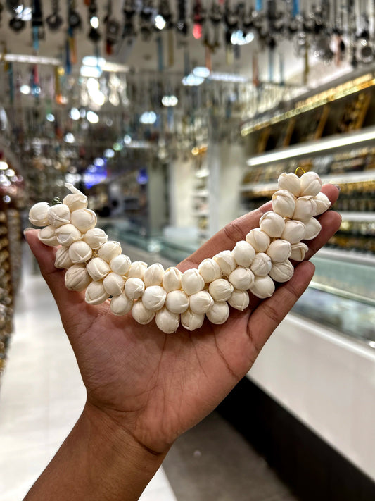 ARTIFICIAL JASMINE HAIR BUN ACCESSORY 1