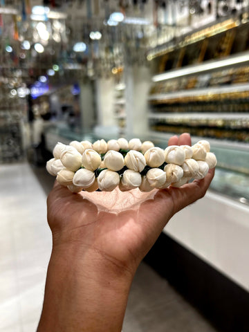 ARTIFICIAL JASMINE HAIR BUN ACCESSORY 2