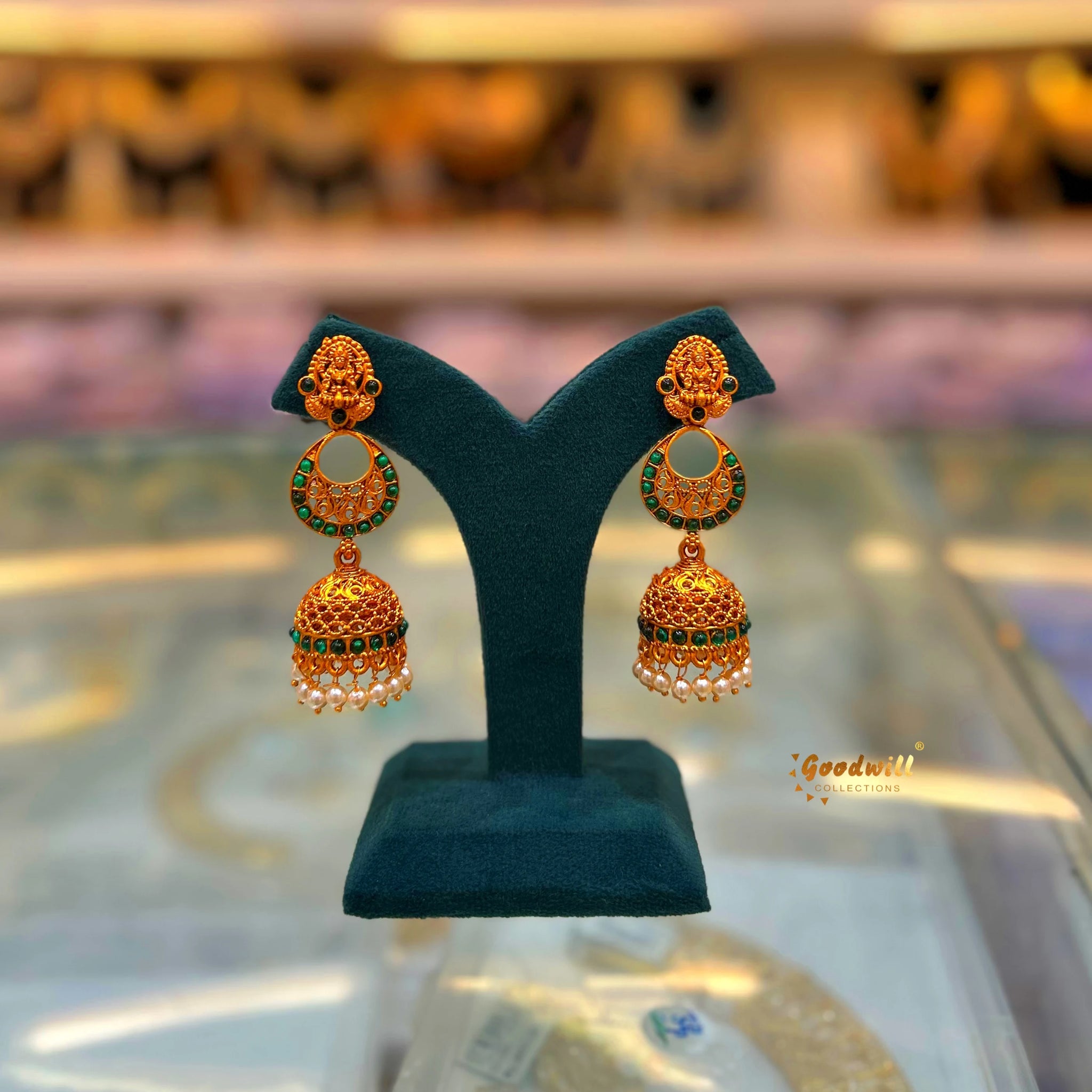 LAKSHMI PEARL DROP JHUMKA
