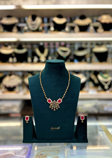 PEARL LONG NECKLACE SET