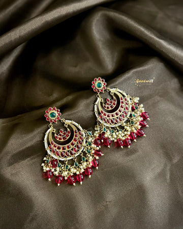 PEARL ETHNIC EARRINGS 1