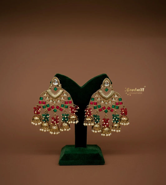PEARL ETHNIC EARRINGS 3