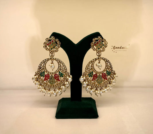 PEARL ETHNIC EARRINGS 5