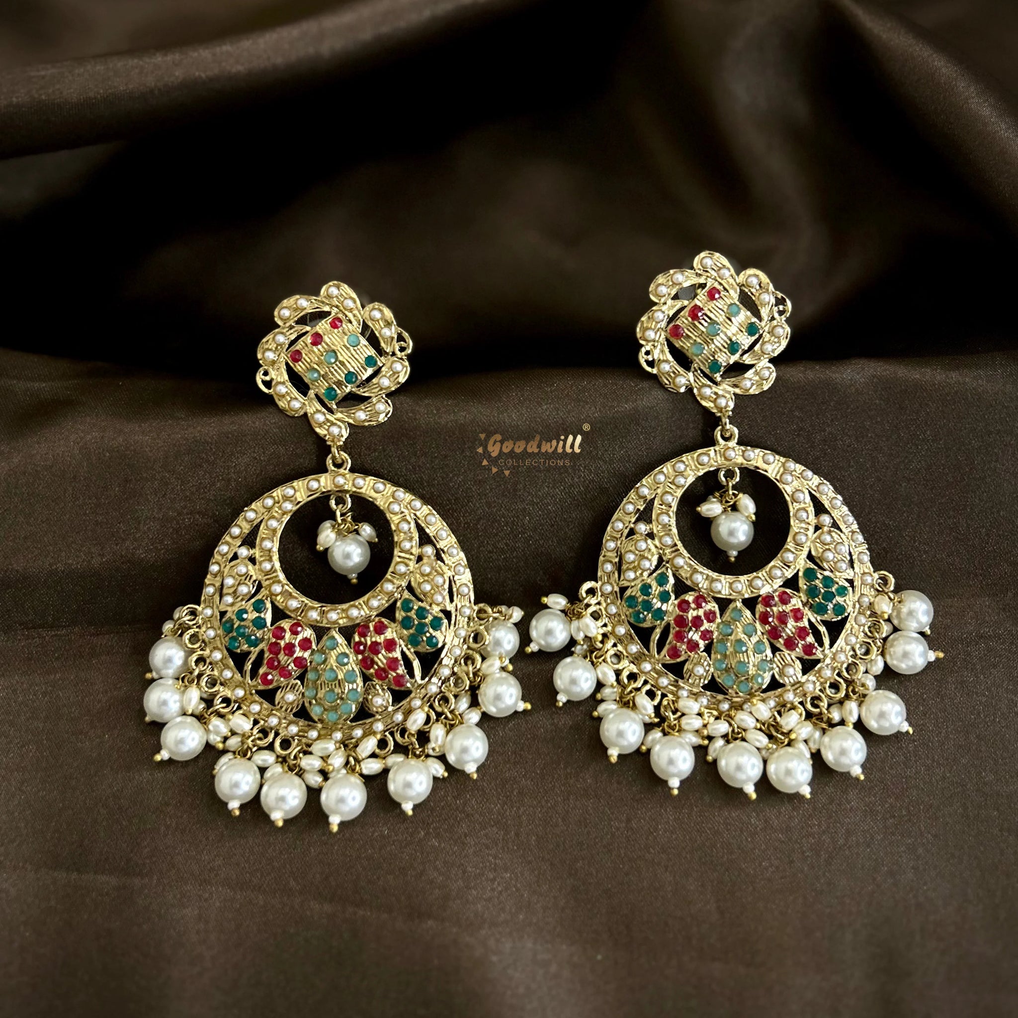 PEARL ETHNIC EARRINGS 5