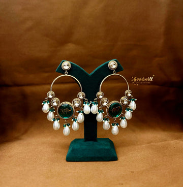 PEARL ETHNIC EARRINGS 6