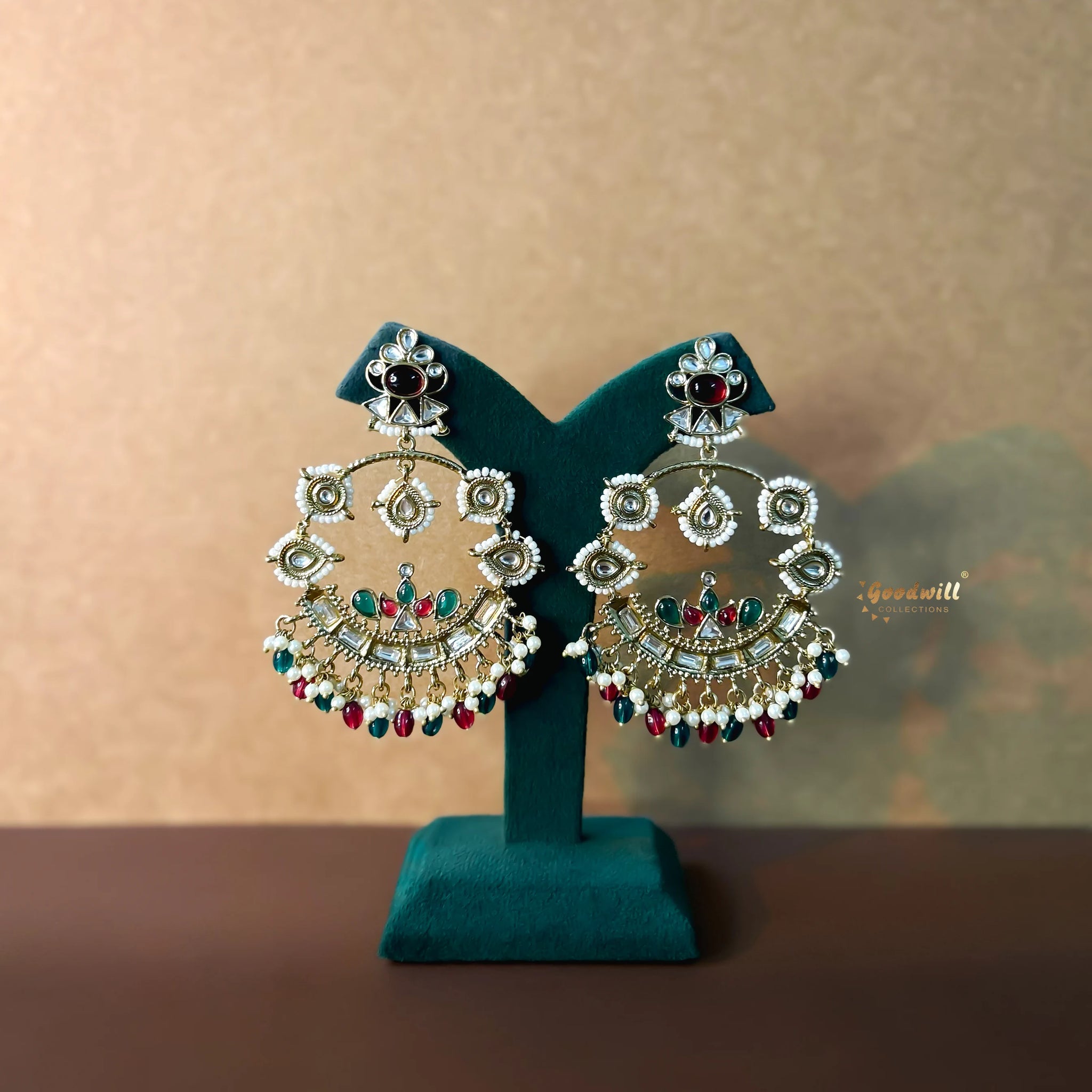 PEARL ETHNIC EARRINGS 8