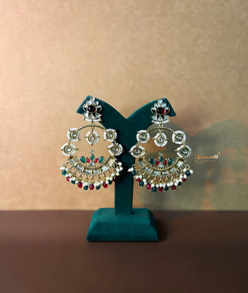 PEARL ETHNIC EARRINGS 8