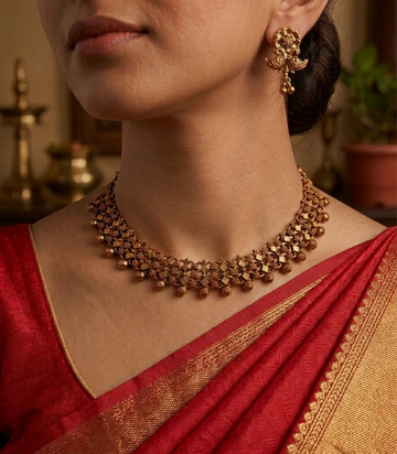ANRIQUE TRADITIONAL NECKLACE SET 2