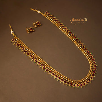 BELL DESIGN LONG NECKLACE SET 1