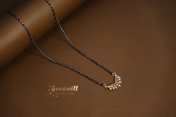 SIMPLE STONE STUDDED MANGALSUTRA