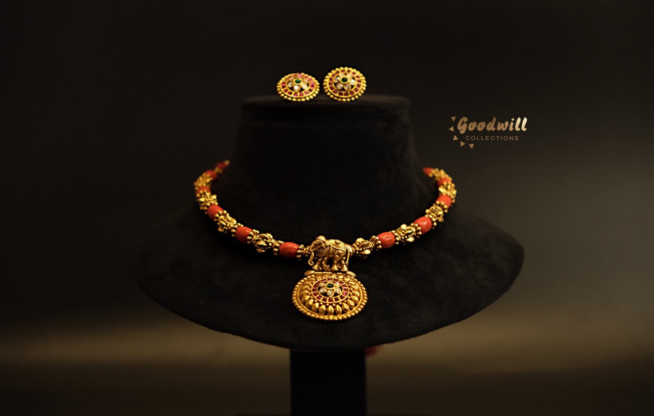 TRADITIONAL MOHINI NECKLACE SET 13