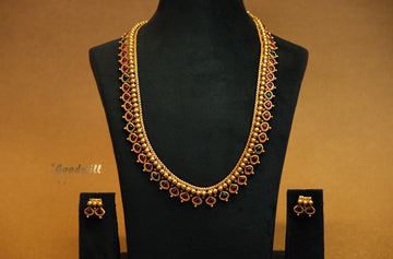 BELL DESIGN LONG NECKLACE SET 2
