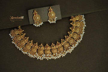 TRADITIONAL MULTI STONE NECKLACE SET