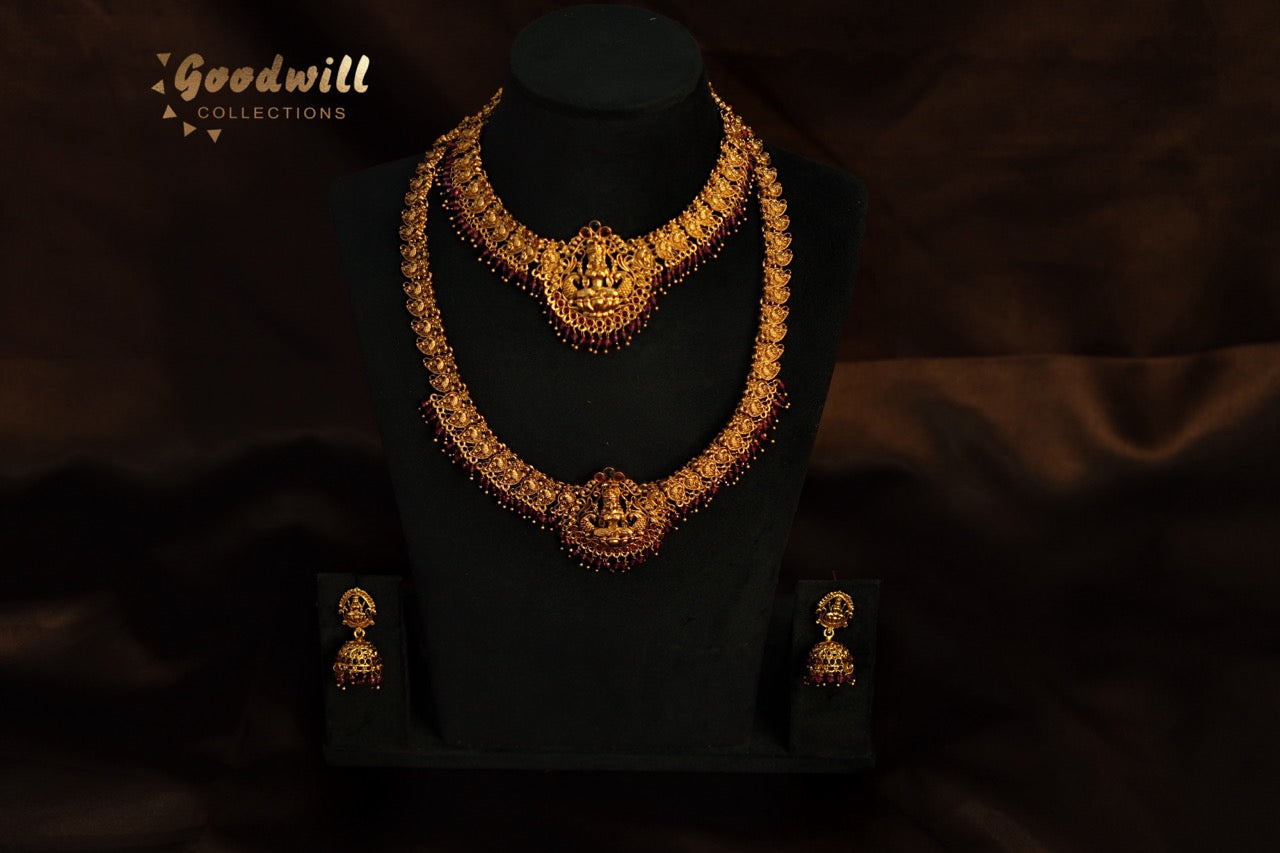KEMP LAKSHMI DEVI HARAM OR BRIDAL SET 1