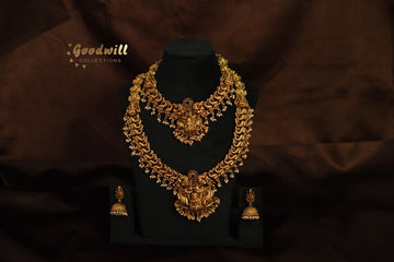 ANTIQUE NAKSHI LAKSHMI HARAM SET
