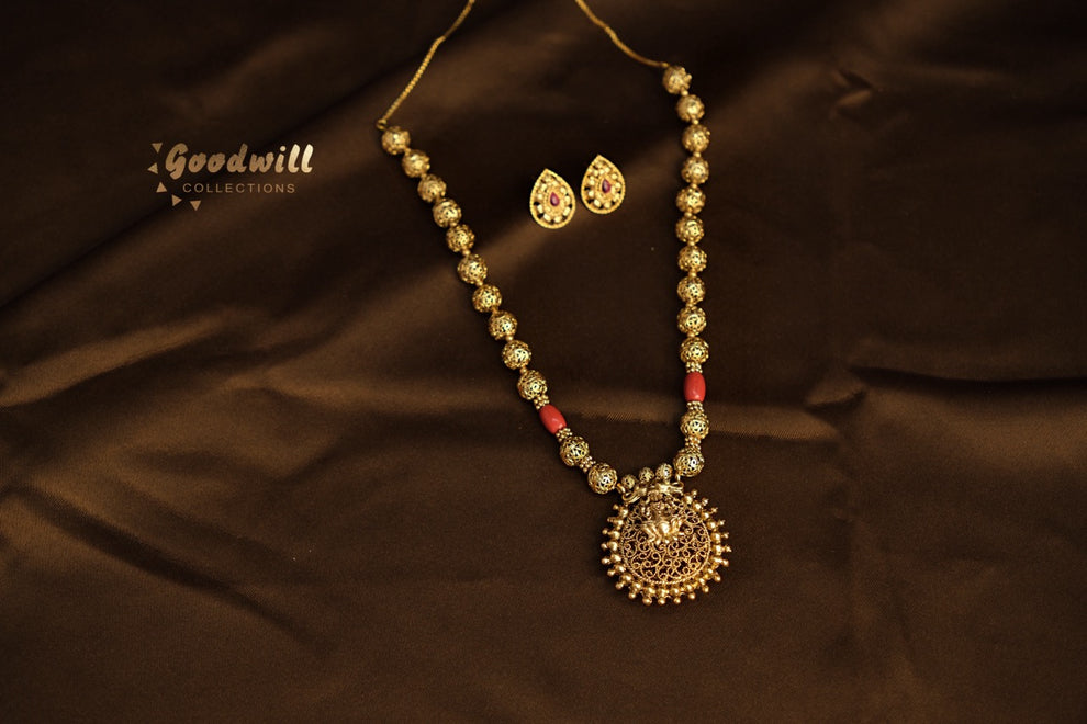 REVERSIBLE CORAL LONG CHAIN