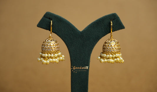 TRADITIONAL PEARL JHUMKHA
