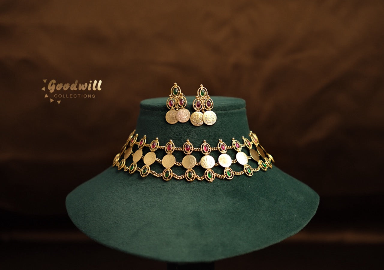 MULTI KASU CHOKER SET