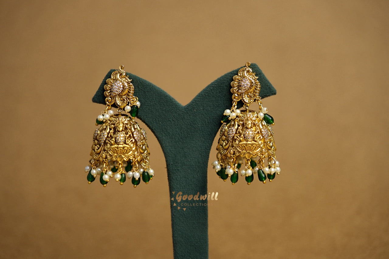 TRADITIONAL MAYURA JHUMKHA