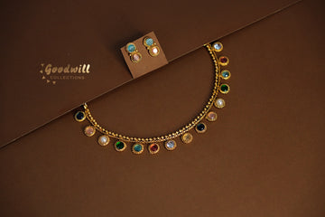MULTI DROP NECKLACE SET