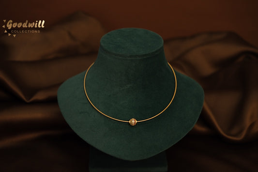SIMPLE BALL DESIGN PENDANT CHAIN