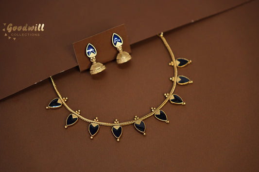 ELEGANT GOPI DESIGN NECKLACE SET