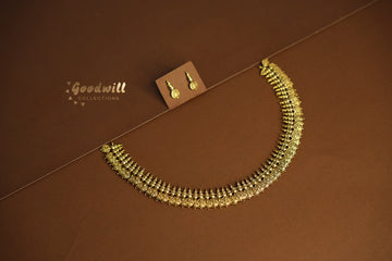 MINI LAKSHMI KASU NECKLACE SET