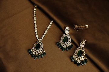 POLKI  ELEGANT PENDENT SET