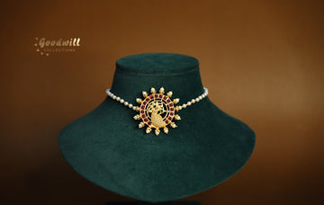 ADITHYA PEARL CHOKER SET