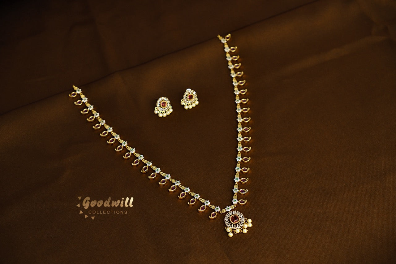 TRADITIONAL MANGO DESIGN LONG CHAIN