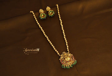GOLDEN BEAD DEVI LONG CHAIN 1