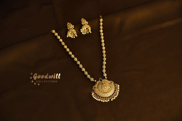 PADMAVATHI PEARL DROP LONG CHAIN