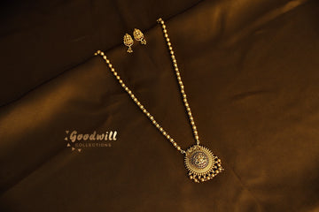 GOLDEN BEAD DEVI LONG CHAIN 2