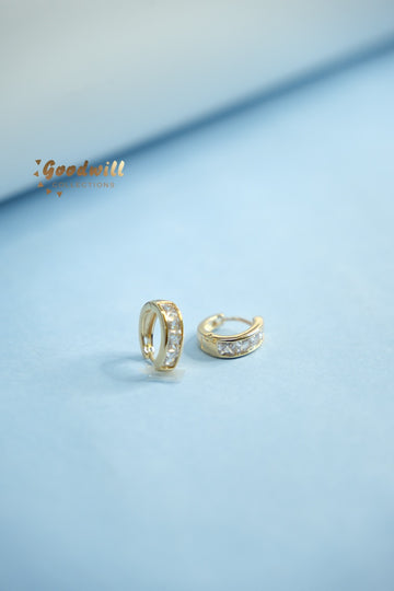 CLASSIC STONE HOOPS