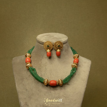 TRADITIONAL MOHINI NECKLACE SET 11