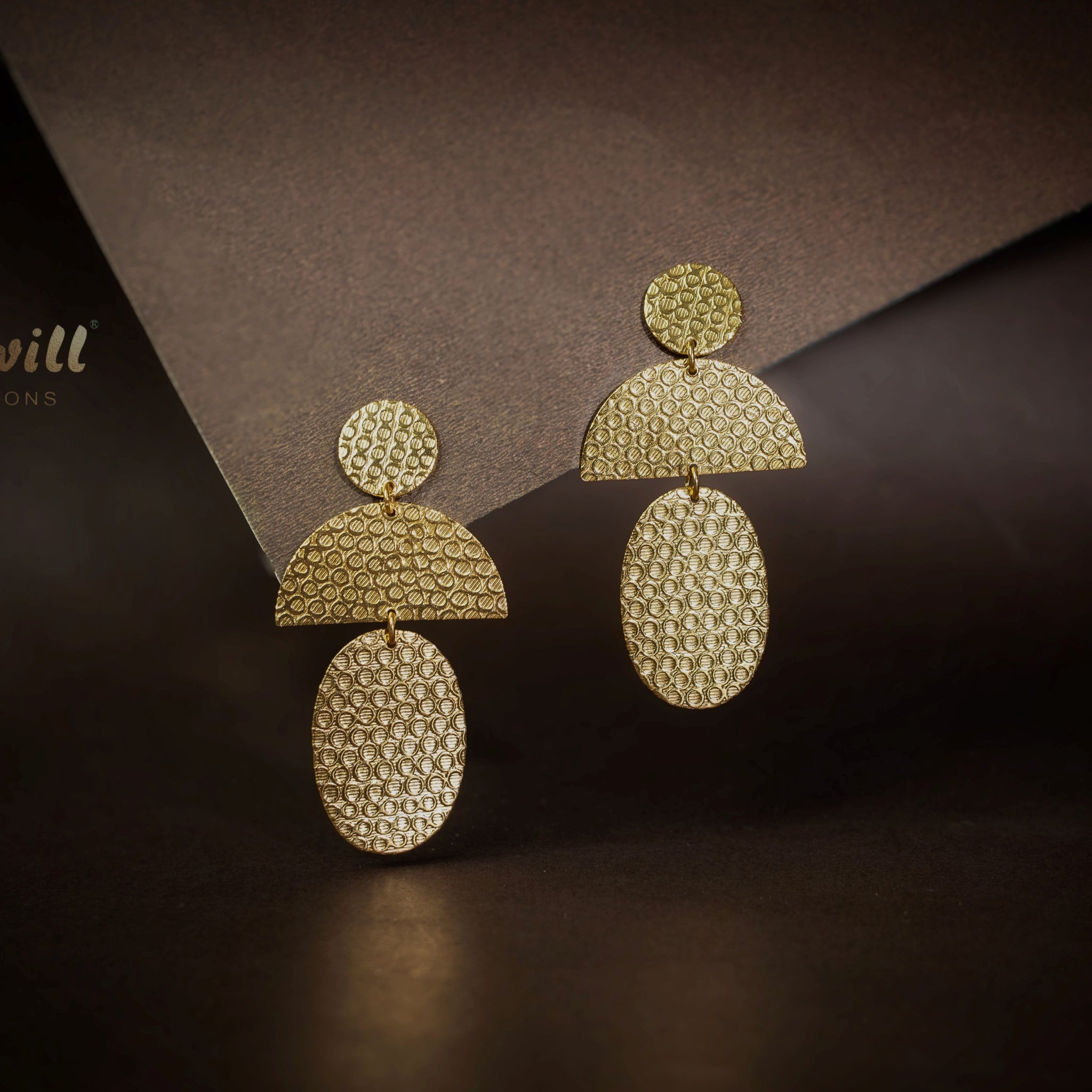 UMBRELLA DROP STATEMENT EARRINGS